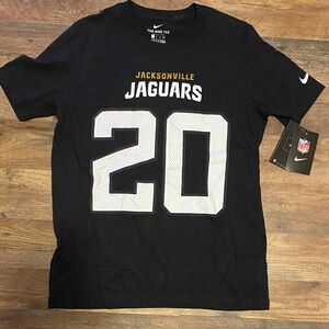 Nike Black Jacksonville Jaguars Number 20 Tee